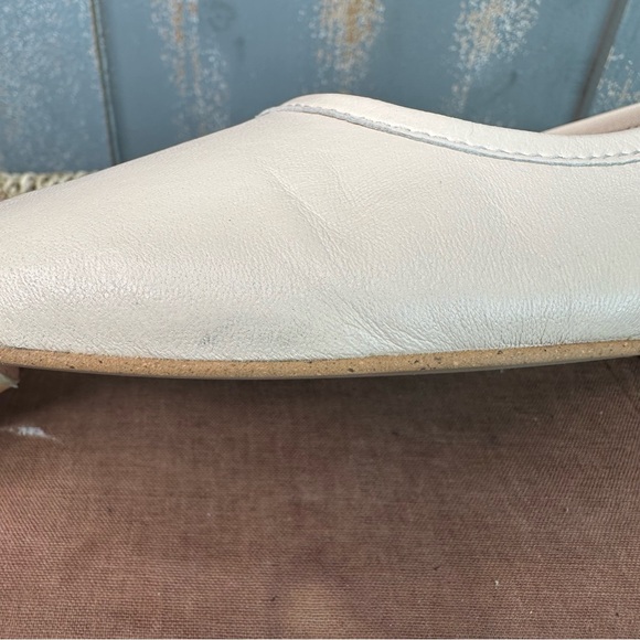 Pilcro Soft Square Toe Leather Ballet Flat Creme Sz 8 NWOB - Picture 13 of 13